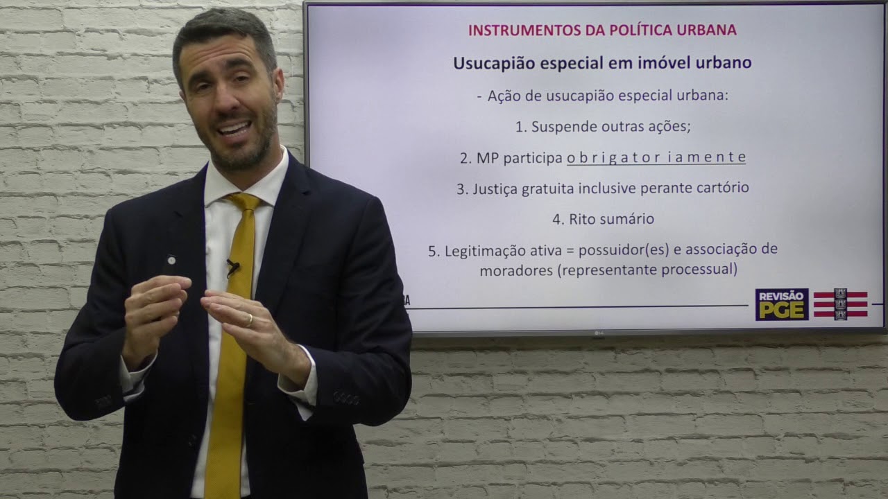 Revisão de véspera para João Pessoa - Direito Urbanistico