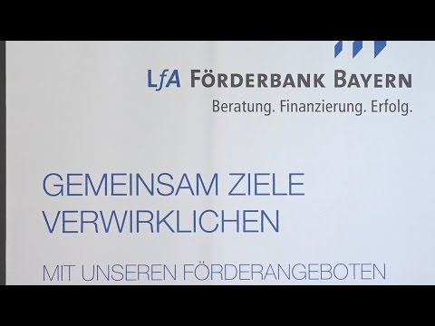 Pressekonferenz mit Dr. Otto Beierl, Vorsitzender des Vorstands der LfA Förderbank München