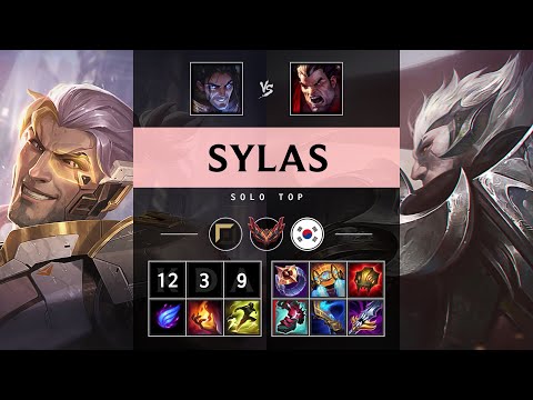 Sylas Top vs Darius - KR Grandmaster Patch 25.17