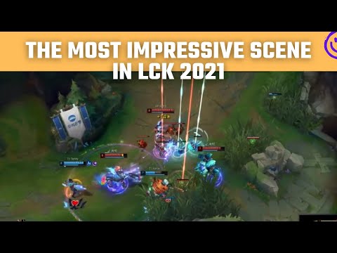 The most impressive scene in LCK 2021 | T1 vs AF | T1 LCK Moments