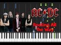 AC/DC - Rocking All The Way Synthesia Tutorial ...