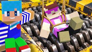 シュレッダーに入れておかんを粉々にしてみた！【マイクラ / マインクラフト】