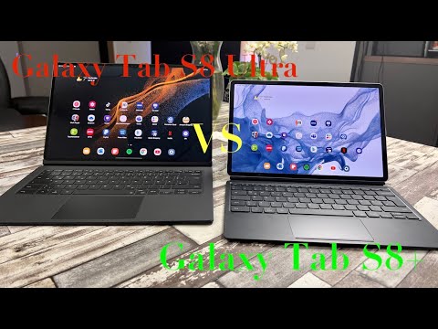 Samsung Galaxy Tab S8 Ultra vs Galaxy Tab S8+ Was sind die Vorteile?