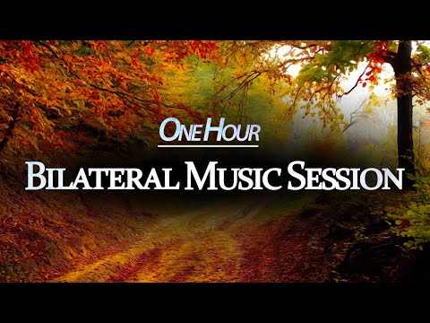 Relaxing Bilateral Music Therapy Session for Anxiety, Stress Relief, PTSD | Brainspotting, EMDR
