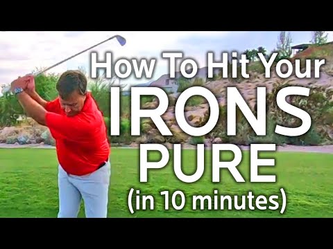 How to Hit Your Irons Pure: Unconventional Technique for Better Results
