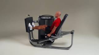 9 Matrix Fitness Ultra Leg Press Setup & Movements