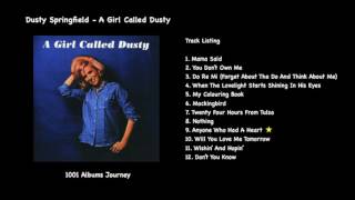 Dusty Springfield - Anyone Who Had A Heart