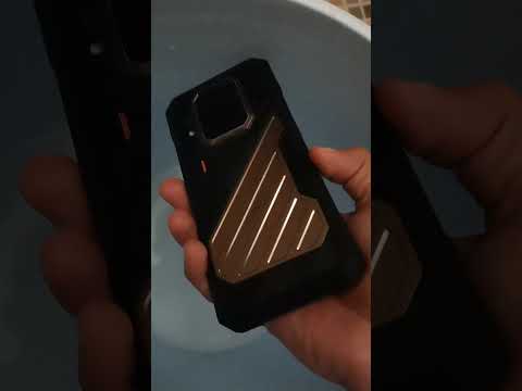 Cubot King Kong X, I put it in the water and this happened #cubot #kingkong #rudeuser