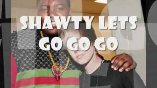 Justin Bieber - Shawty Lets Go ft Sean Kingston (Full version) [LYRICS HQ STUDIO VERSION]