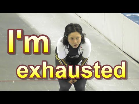 Miho TAKAGI gets 5th place Ladies 3000m. ISU 2019/2020 World Cup Speed Skating Nagano , Japan