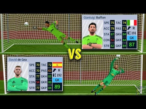 De Gea vs Buffon | Penalty Shootout | Dream League Soccer 18