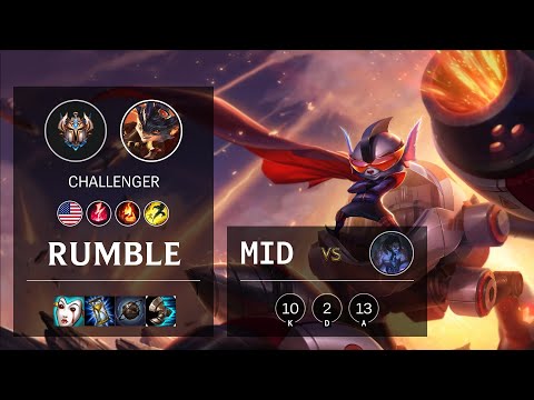 Rumble Mid vs Sylas - NA Challenger Patch 10.20