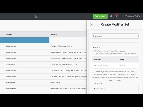 Advanced Item Modifiers – Square