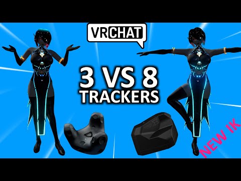 How many trackers do you need in VRChat !? UPDATED
