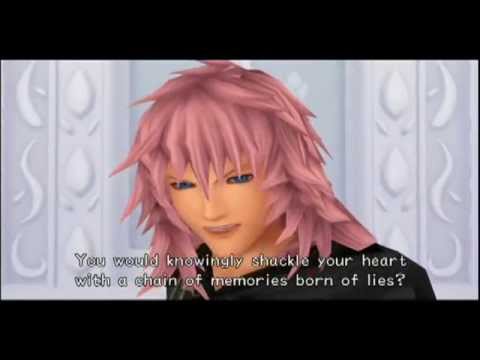 Kingdom Hearts re Chain of Memories - My Favorite Cutscene