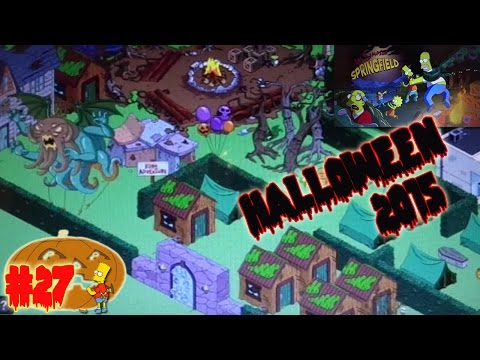 Los Simpson Springfield "Halloween'15: Cap. 27 - Kang detrás de Homer y Hoguera nivel 25" por Tony