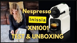 Nespresso Inissia XN1001 Test & Unboxing | wie schmeckt der Kaffee?
