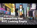 New York City Looks Empty Amid Coronavirus Lockdown NowThis