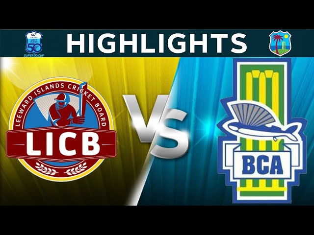 Match Highlights | Barbados Women vs  Leeward Islands Women | Super 50