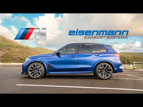 Eisenmann F95 X5M / F96 X6M Black Series Performance Exhaust - Valved