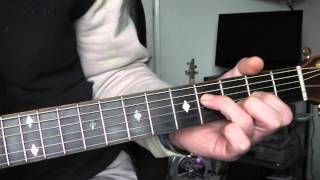 Play &#39;The Wheel&#39; by Todd Rundgren. Guitar chords explained.