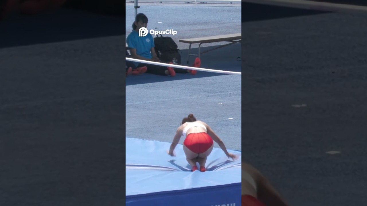 女子高跳び決勝！驚異のクリアで会場沸騰！ #athletics #sports #trackandfield