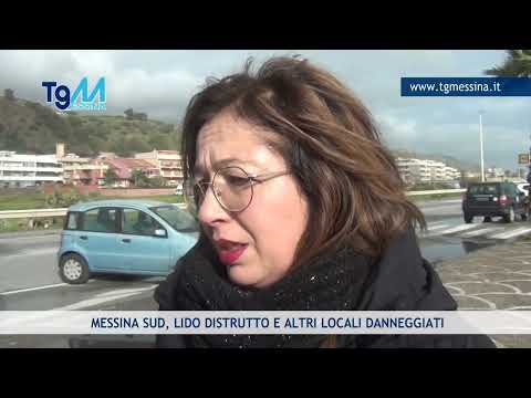 MAREGGIATE DEVASTANTI A MESSINA SUD, DISTRUTTO IL LIDO "ZAHIR". DANNI AL LOCALE "LA VELA"
