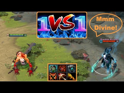 Lifestealer VS Phantom Assassin - Level 30 [SAME-ITEMS] WHO WOULD WIN?