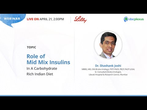 Role of Mid Mix Insulins in a carbohydrate rich Indian Diet