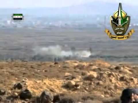 استهداف مقرات النظام بقذائف الهاون من قبل لواء السيد المسيح في ريف درعا الغربي