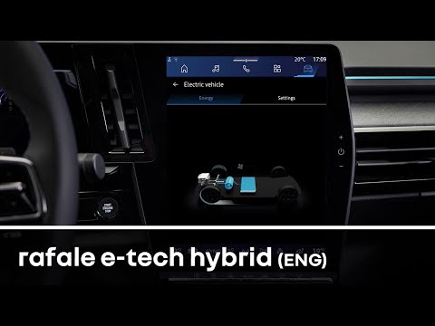 protok energije i informacija - Rafale full hybrid E-Tech - Renault