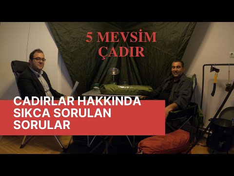 Çadır Almadan Önce İzlemeniz Gereken Video ( 5 mevsim çadır nedir, çadır nasıl seçilir )