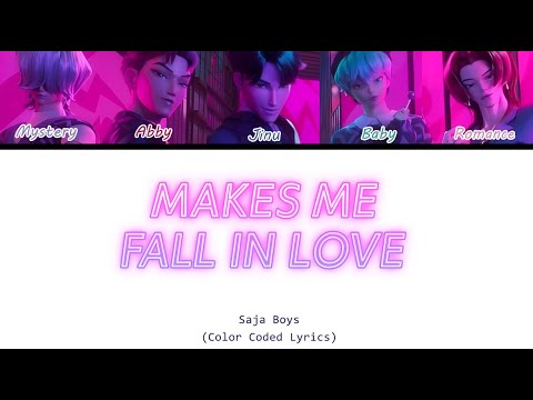 Saja Boys 'Makes Me Fall In Love'  Fanmade Song (Color Coded Lyrics)