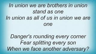 Jag Panzer - Union Lyrics