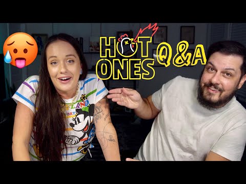 Eating The Worlds Hottest Wings While Answering Questions | Our Wedding, Honeymoon Plans, & Kids?!