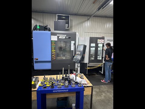 2022 DOOSAN DVF 5000 Machining Centers, 5 Axis | Asset Exchange Corporation (1)