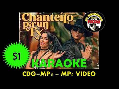 CHANTEITO PA UN EX BEATRIZ LUENGO FT DARREL- KARAOKE GRATIS