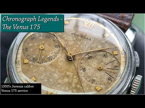 Chronograph Legends - Servicing a Venus 175