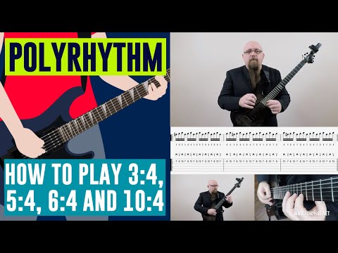 [Polyrhythm] - How To Play 3:4, 5:4, 6:4 and 10:4