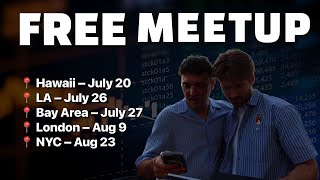 I'm hosting 5 free events in the next 39 days
