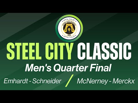 2026 Steel City Classic - Men's Quarter Final - Emhardt/Schneider vs. Mcnerney/Merckx