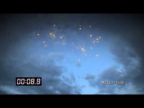 ENIGMA - RCS1.5-1526 - Roman candle Ø38mm 8s 26sec H50m L70cm Cat.4 Nec.360g 1.3G