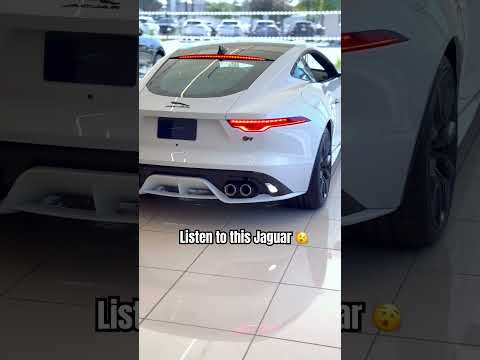 listen to this Jaguar FTYPE R 🫨 #shorts #cars #engine #jaguar