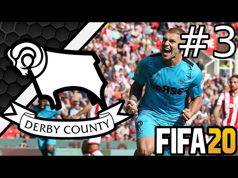 FINALLY GETTING THE BUSINESS DONE!!! DERBY COUNTY Career Mode S1 Ep3 I FIFA 20