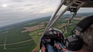 Quad City Challenger ll Flight Review with CFI and Comms Refresher Training