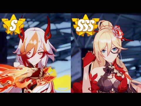 Fenghuang S vs Dea Anchora SSS ( Honkai Impact 3 )