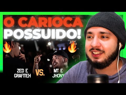 (O MELHOR DO ANO!!🔥🔥)ZED E GRAFITEH (SP) X JHONY E MT - GRANDE FINAL | REACT BAUEB
