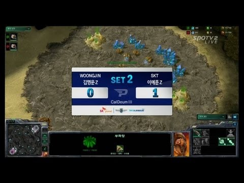 SPL [02.05] Zero (WOONGJIN) vs Sacsri (SKT) 2SET / Caldeum III - Starcraft 2,esportstv