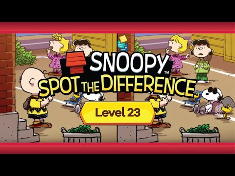 Snoopy Spot the Difference | Episode 2 | Level 23 | Normal