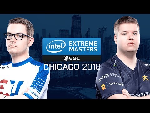 CS:GO - eUnited vs. Fnatic [Overpass] Map 1 - Group B - UB r2 - IEM Chicago 2018